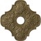 Ekena Millwork Peralta Medallion (Canopies up to 4 5/8"), 17 3/4"OD x 3 1/8"ID x 1"P, Mississippi Mud Crackle CM17PEMMC - alternate 1